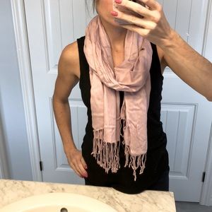 2/$30 H&M silky pink scarf